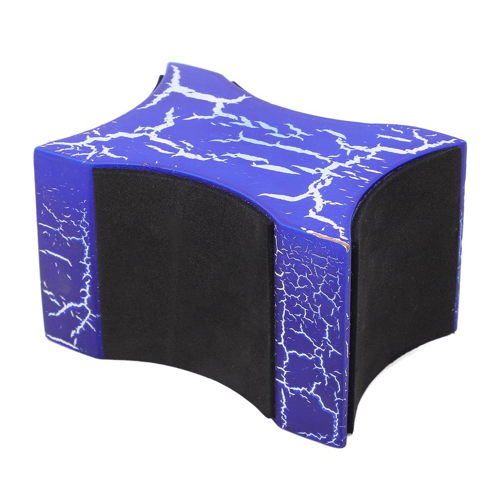 Gitarrenhalsauflage Blau Mahagoni 2 Höhen Rutschfest Saiteninstrument Luthier Werkzeug für Musikliebhaber