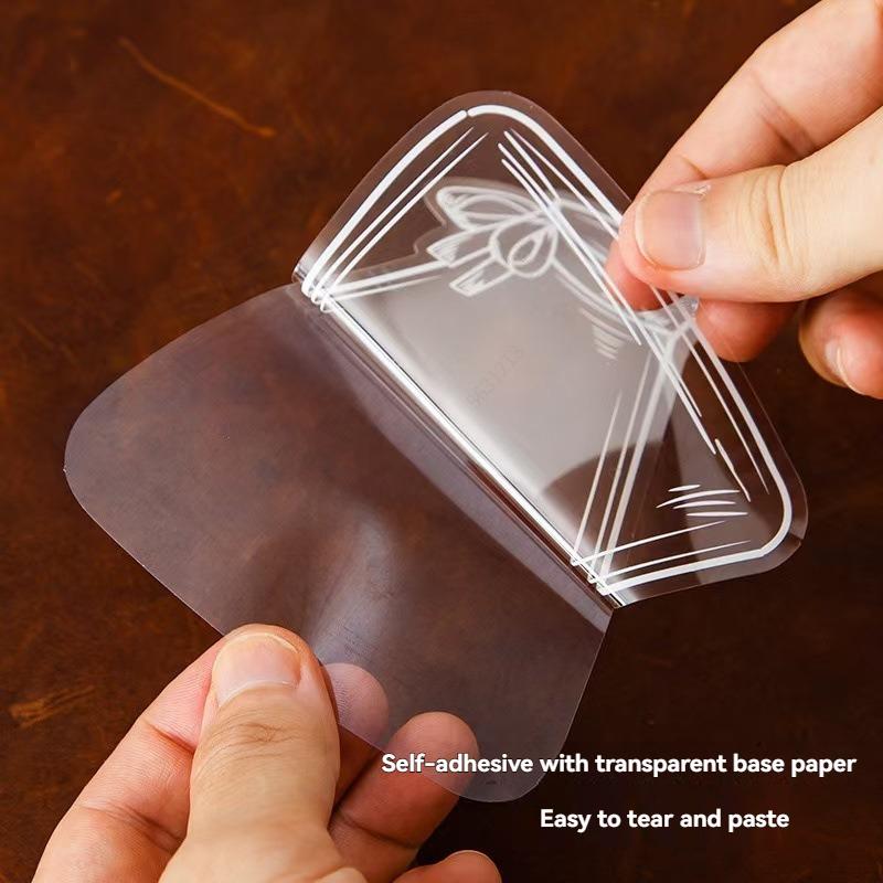 20PCS Bookmark Making Kit, Transparent Flower Bookmarks, Handmade Dried Flower Bookmark Kit for School, DIY Bookmark set
