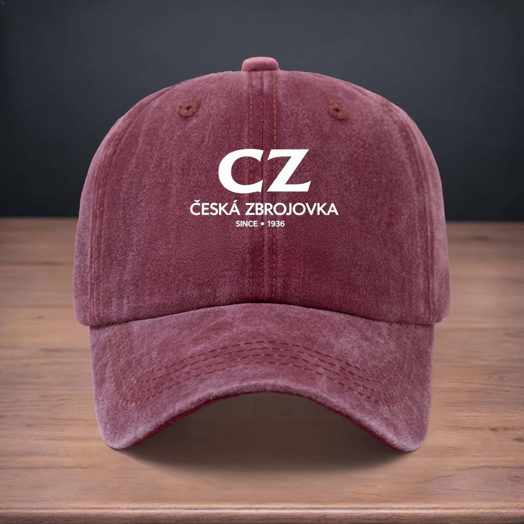 Printed Pattern Baseball Cap Adjustable Peaked Trucker Hat Hip-hop Hat