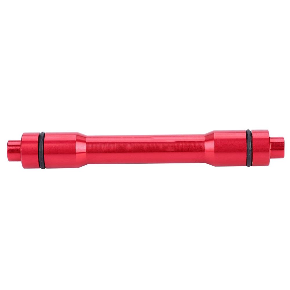 Ποδήλατο 15mm Άξονας με Πείρο Αντάπτορας για 9mm Ταχείας Απελευθέρωσης Σουβλάκι για Μπροστινό Τροχό 100mm (το κόκκινο)