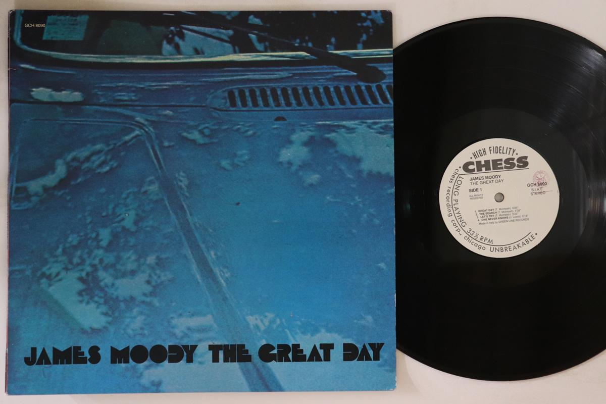 

LP Record JAMES MOODY Great Day GCH8090 CHESS Italy Jazz Used