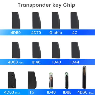KEYYOU Transponder Remote Car Key Blank Chip 4D ID40 ID44 ID46 ID63 D48 ID60 Glass T5 4C G Chip Auto Pro Toyota Honda Ford BMW
