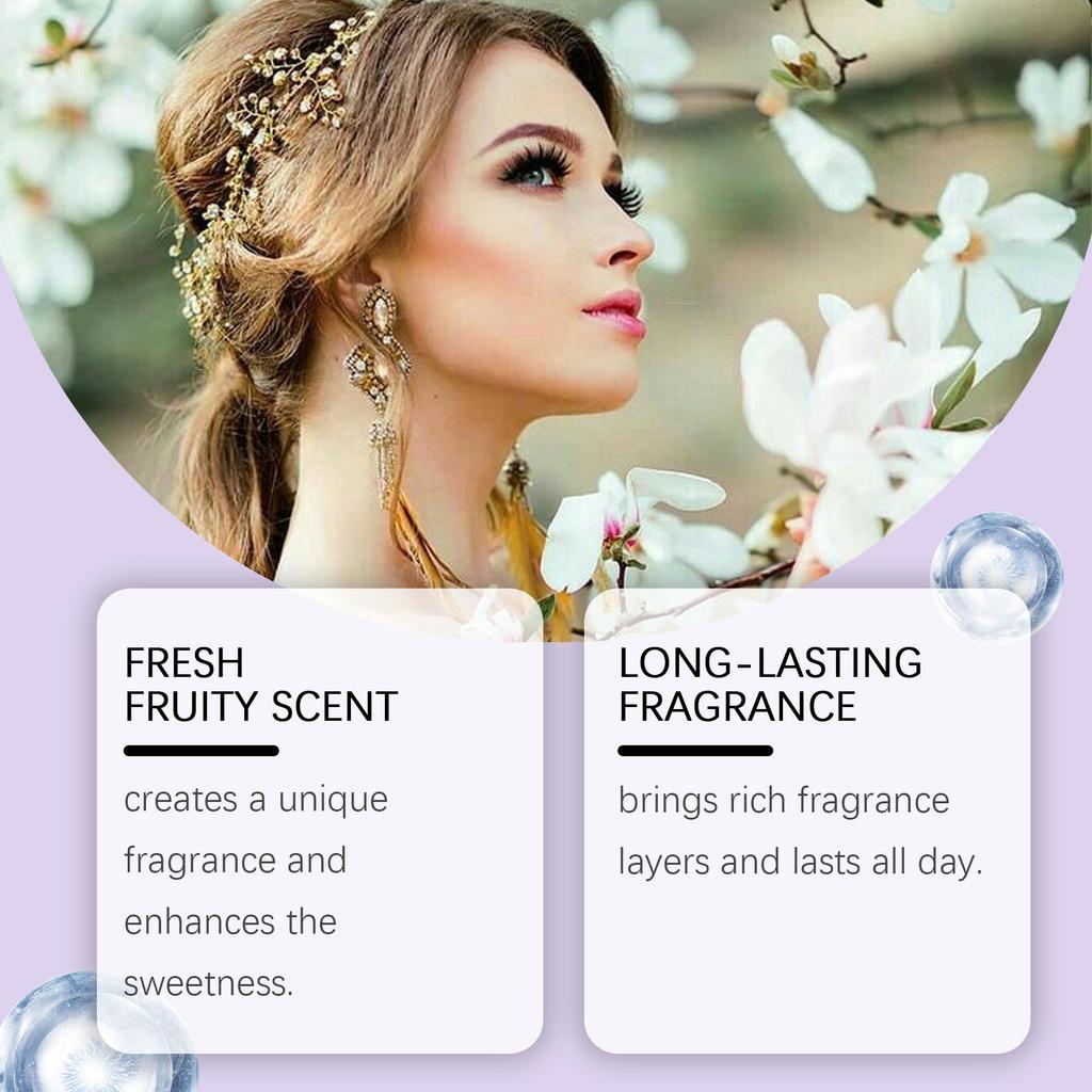 Body Moisturizing  Perfume Oil Long-lasting Perfume Suitable For Valentine's Day, Party, Music Festival,Dating  50ml*4