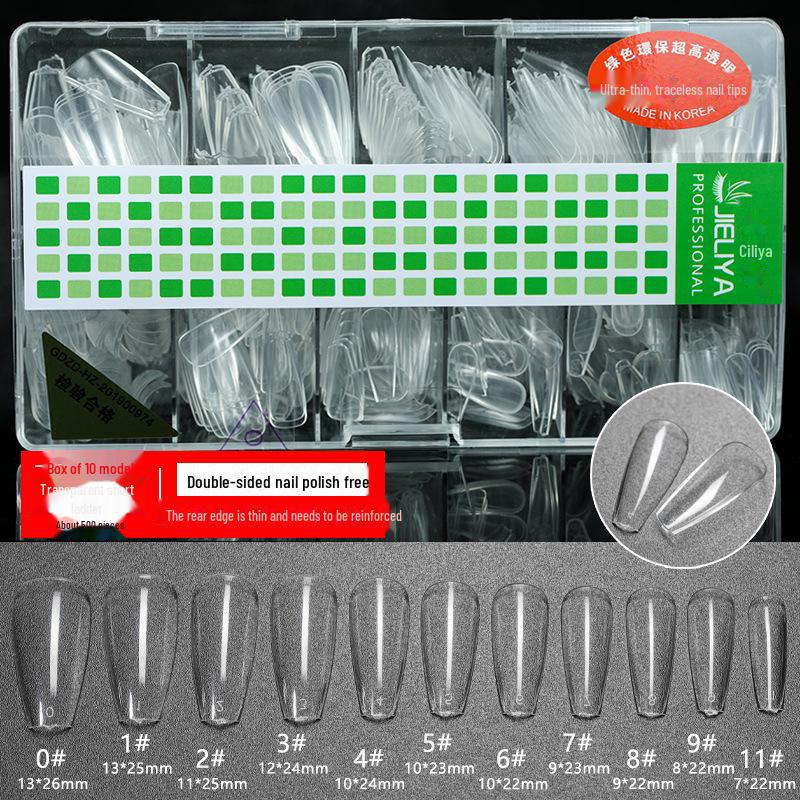 Ultra-Thin Handmade Long Ladder Nail Art Patch