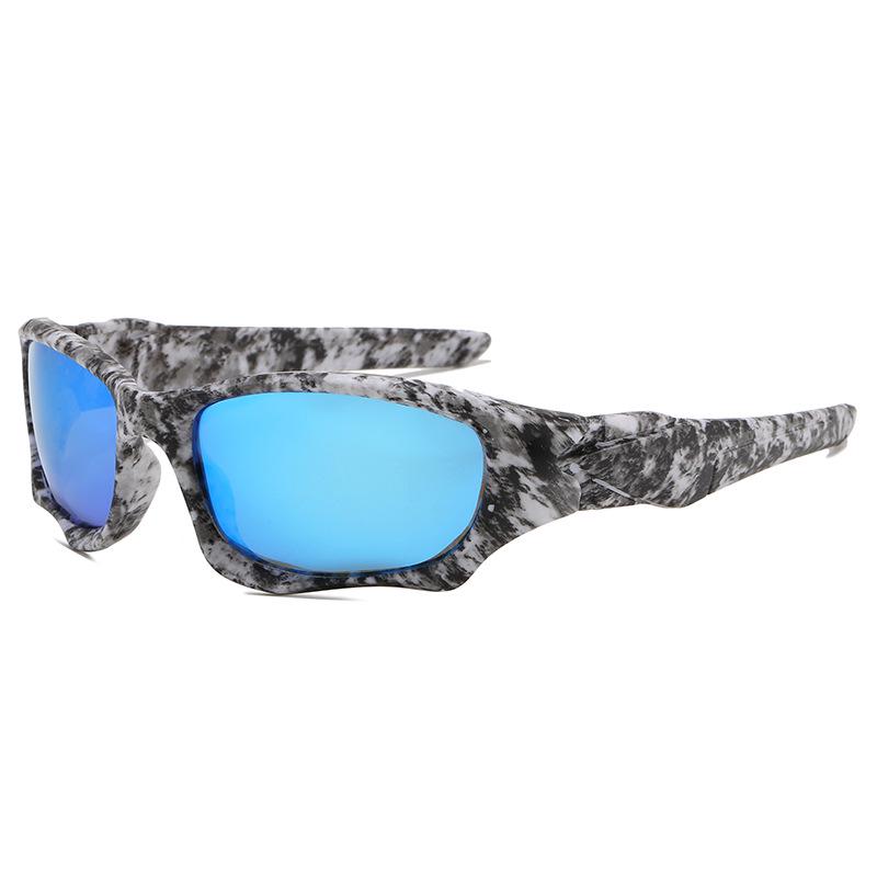 Men's Polarized Tactical Windproof Sunglasses - Military Green, Sports Style