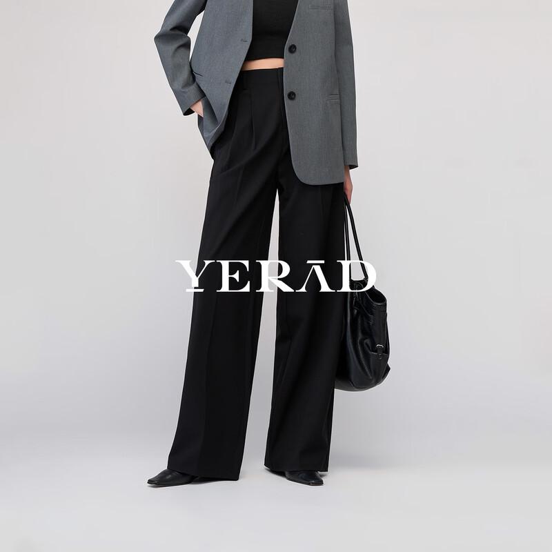 YERAD Women's Loose Wide-Leg Suit Pants