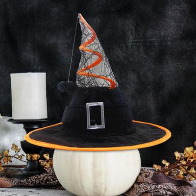 Bezaubernde Halloween Hexenhüte für zauberhafte Maskeraden, Gelb