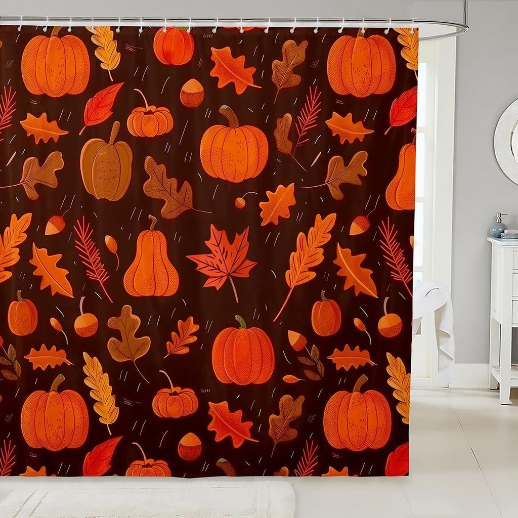 Black Cat Shower Curtain Pet Cats Bathroom Accessories Kitten Cute Halloween Gothic Kids Girls Boys White Black Waterproof Bath