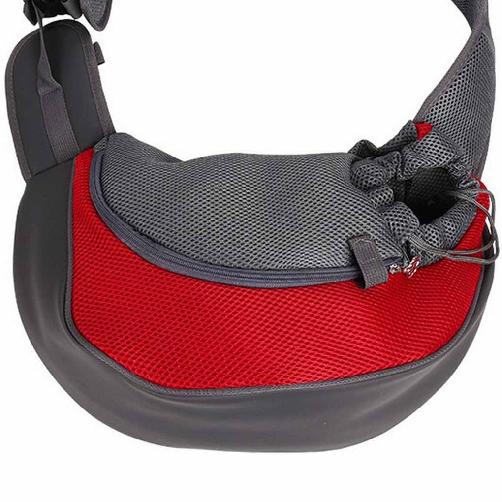 Pet Carrier Backpack Cat Dog Puppy Sling Front Carrier Mesh Travel Shoulder Bag