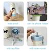 600ML Vacuum Cup With Pendant Insulated Cup Cute Thermal Water Bottle  for Boys and Girls