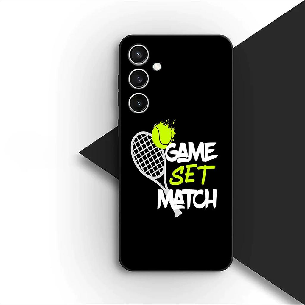 Tennis Ball Fan Silicone Cover for Samsung Galaxy S10 Lite S8 S9 Plus A33 A34 A31 70 A71 A72 Note 20 9 8 Coque Phone Case