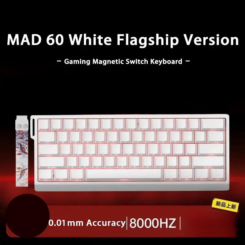 For MAD 60/68HE Mechanische Tastatur Magnetschalter Rapid Trigger 8K RGB Gaming Tastatur Valorant Gamer Zubehör Geschenk