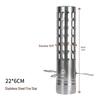 Heat-Resistant Outdoor Tent Stove Chimney Kit with Spark Arrester & Storage Bag