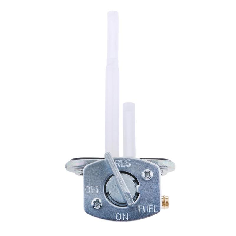 Fuel Tank Gas Petcock Tap for Yamaha YZ80 YZ85 YZ250 YZ400 YZ426 YZ450F - Silver