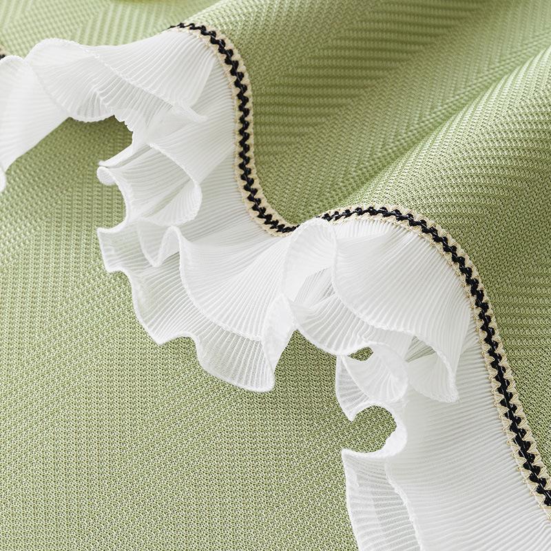 French Skirt Cool Mat Cushion  New Special-Shaped Non-Slip Sofa Cover Towel Summer Ice Silk Sofa Cushion