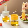 Large-Capacity Silicone Oil Brush Bottle for Grilling & Cooking