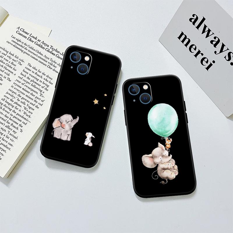BH7 Balloon animal Elephant pig New High-End Shell Phone Case for Redmi Note 10 11 12 Pro Max 10S 10C 10T 11A 11S 12S 12C