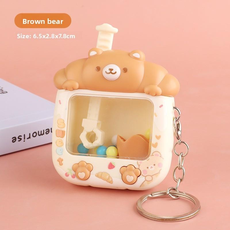 Kids Cuter Panda Cat Toy Keychain For Kids With Plastic Construction For Children And Teens