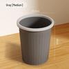 Ally 12L Grey Rubber Household Trash Can