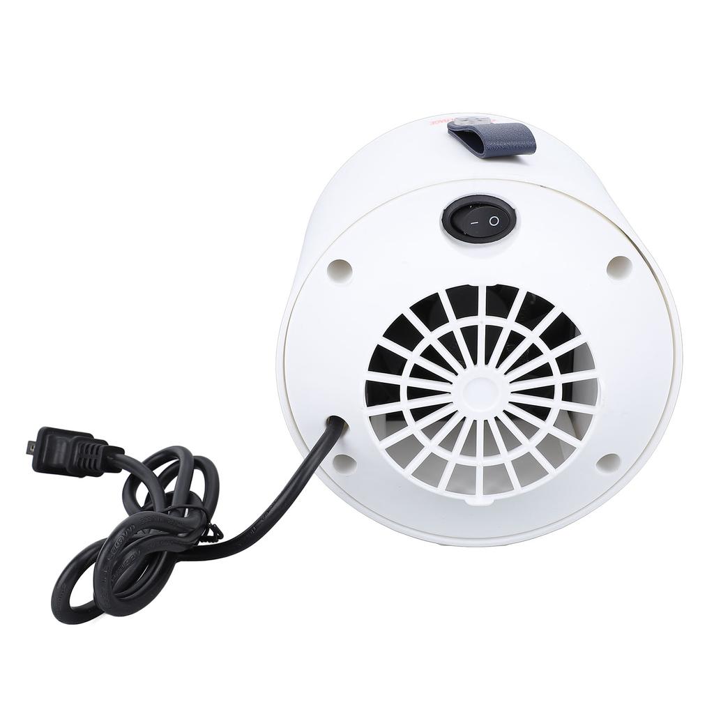 Space Heater Fan for Indoor Use Portable 500W Fast Heating Automatic Shut Off Safety Quiet Electric 
