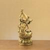 Brass Dunhuang Flying Apsaras Playing The Pipa Ancient-Style Beauty Bonsai Landscape Decor