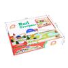 Small Train Track Car Wooden Toy Play House Children Educational Toy Building Block Toy 