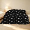 High-Density Plush Flannel Fleece Blanket: Soft Cozy Skin-Friendly, Ideal for Home Sofa Bedroom Office Napping, Perfect for Christmas Halloween Decor