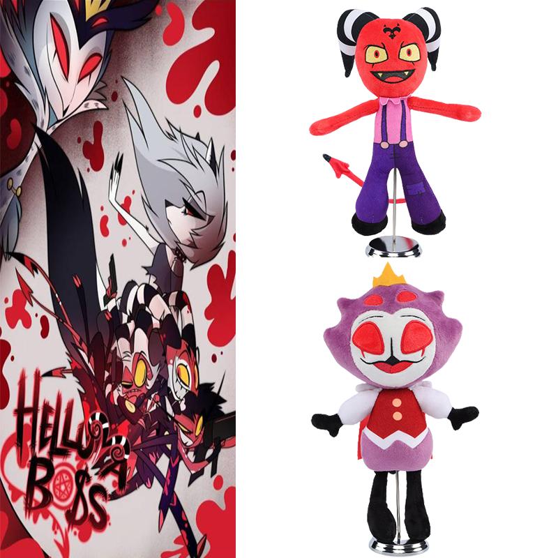 Helluva Boss Bonnie D Erhart Helluva Plush Toy Soft Stuffed Dolls Gifts Kids