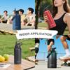 40oz Stainless Steel Insulated Travel Mug With Handle Loop Outdoor Sports Camping Office