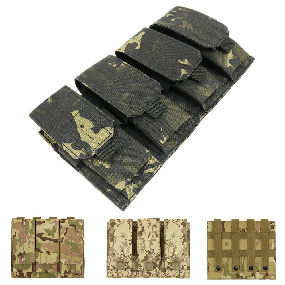 Military Enthusiast Molle Bag M4AK Three-piece Bag JPC Vest Accessory Bag 5.56 Four-piece Two-piece Bag