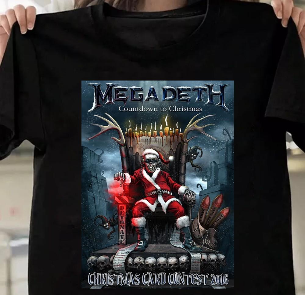 Christmas gift Megadeth Band Gift Family Unisex S-235XL 24D471 Unisex T-Shirt XXL