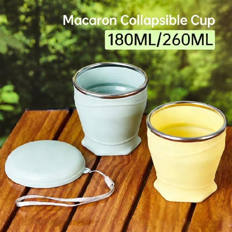 Drinking Cup with Lid and Carrying Strap Dishwasher Safe Silicone Drinkware For Sports And Everyday Use