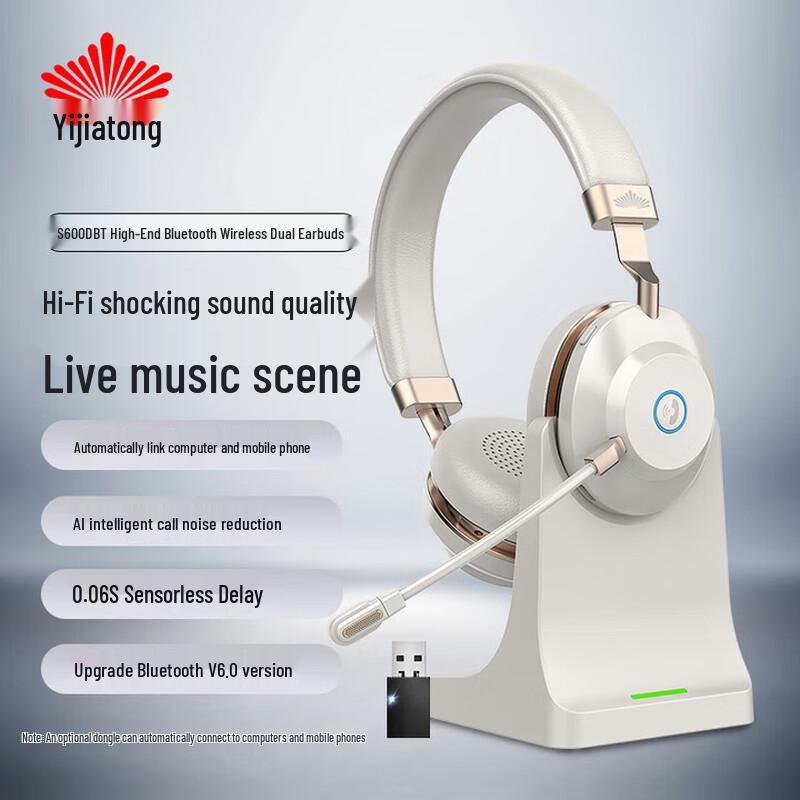

S600D Wireless ANC Business Headset (CN version)