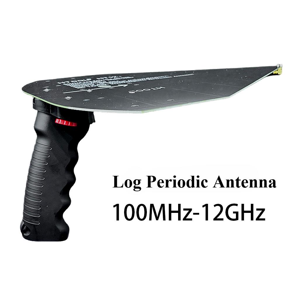 

HTOOL HT12 Handheld Passive Log Periodic Antenna 0.1-12GHz Direction Antenna Highly Accurate Gain 7~12dBi Built-in Handle HT12