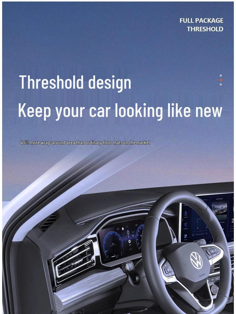 Nissan Altima, 14th Gen Sylphy, Qashqai, Kicks, Tiida, Bluebird Door Sill Protector & TPE Car Floor Mats