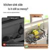 Horned Pansy Multi-Functional Kitchen Sink Organizer