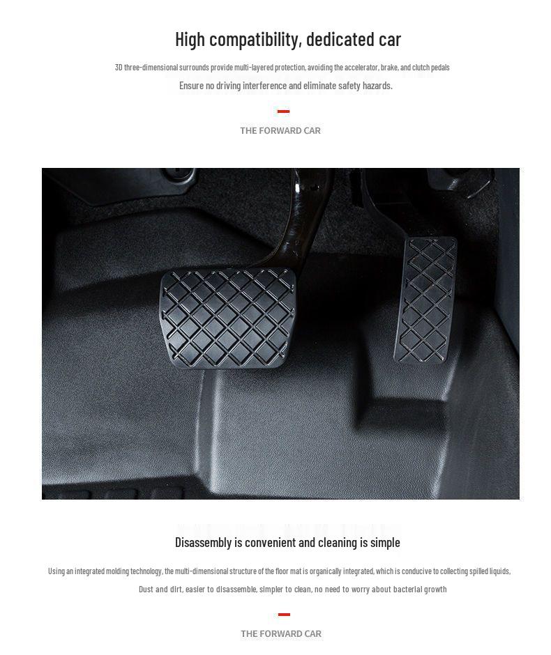 Compatible TPE Floor Mats for MG Models: GS, ZS, GT, HS, MG5, MG6, Rui Xing, Rui Teng, New Energy
