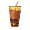 High Appearance Level Deer Cup Glass Water Cup Bamboo Joint Cup Coffee Beverage Straw Cup