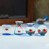 Yousheng Desktop-Ornament Meeres-Thema Walform Hohes Borosilikatglas Dekorative Figur Haus Büro Dekoration