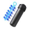 3/4" Inground Sprinkler Female Threaded Rotor Pop Up Sprinkler 5004 Model 40°~360° Adjustable Gear Driven Garden Lawn Sprinkler