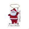 24Pcs Christmas Tree Hanging Figurine Ornament Xmas Figure Toys