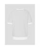 Binpolmen Two-Tone Texture Round Knit Light Gray