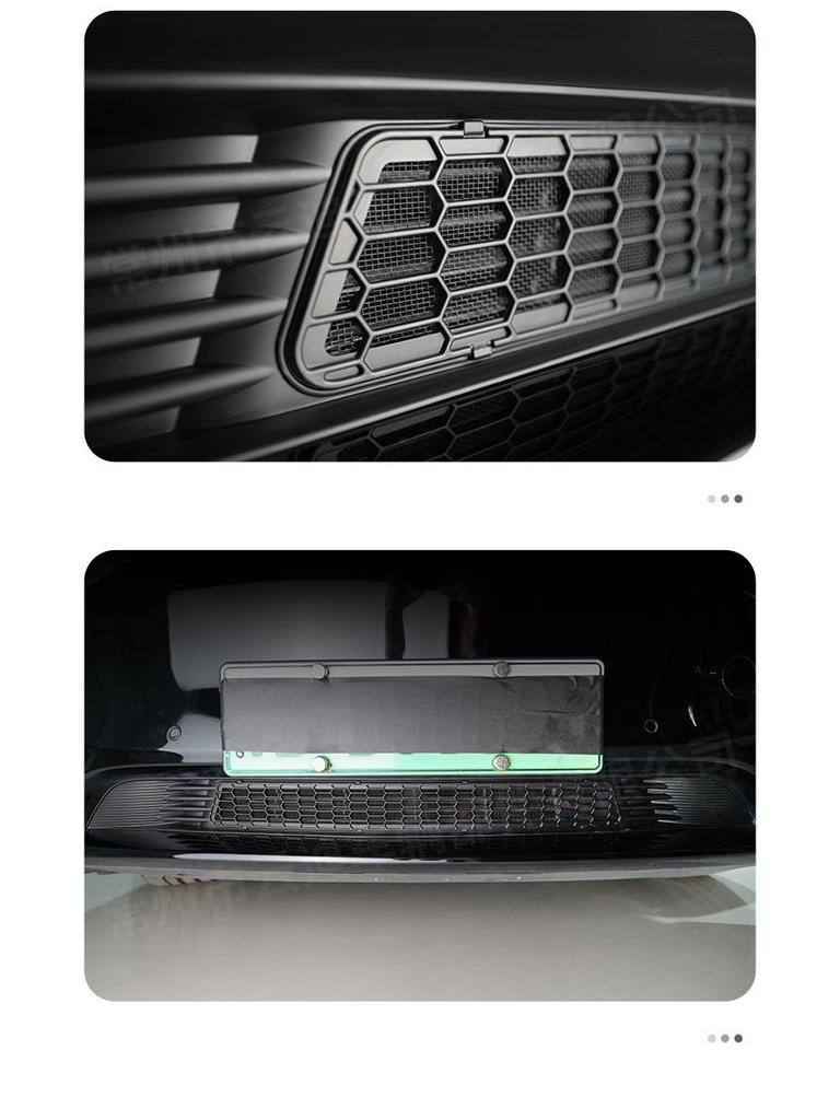 Tesla Model Y Insect Net & Air Inlet Protector with Water Deflector Tray