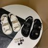 Sandali platform da donna estate nuovi versatili stile sportivo Velcro piccolo stile fragrante sandali scarpe romane