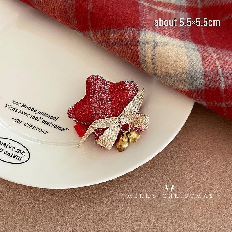 Women's Christmas Plush Hat Headband Hair Accessories