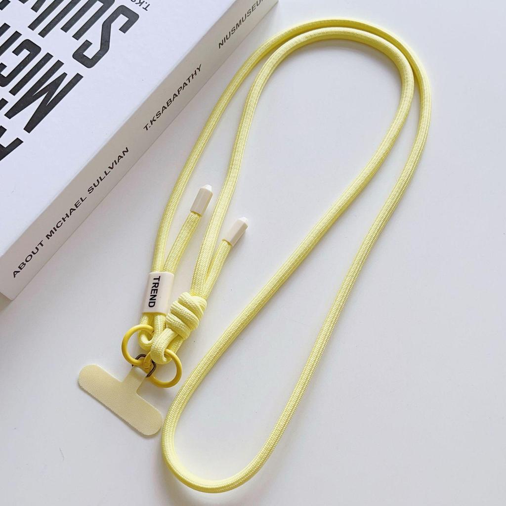 Versatile Adjustable Crossbody Phone & Camera Lanyard - Woven Anti-Lost Strap for Outdoor Sports.