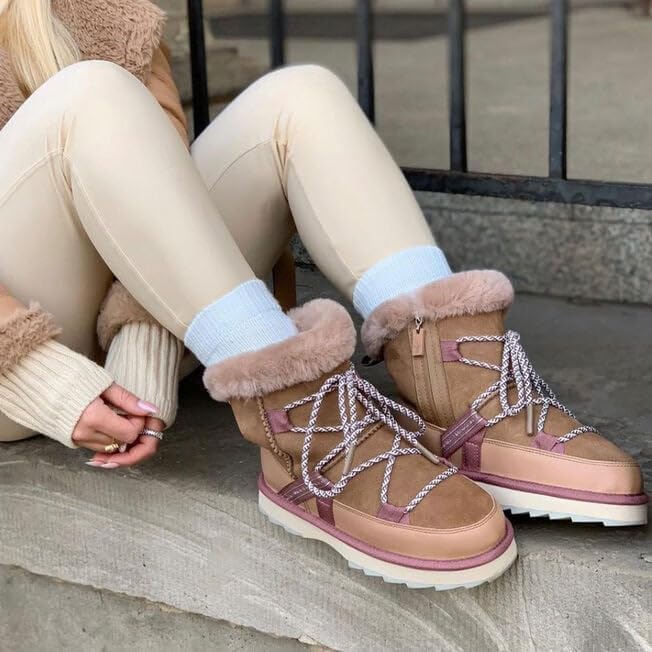 Modne Kozaki Rozmyty Camel [Emu Australia]