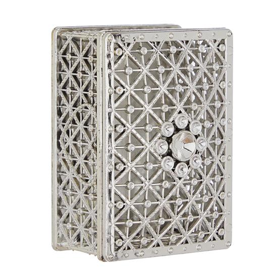 Vintage Hollow Out Jewelry Box Gold/Silver Plated Plastic Candy Box Wedding Party Favor Box for Ring Earrings Necklace Bridal Shower Birthday Supplies