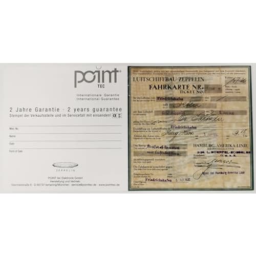 Zeppelin Men's Watch, 100 Years Old Zeppelin Series, Chronograph, Date, Alarm Clock, Stainless Steel, Milanais 8680 M-4 Strap