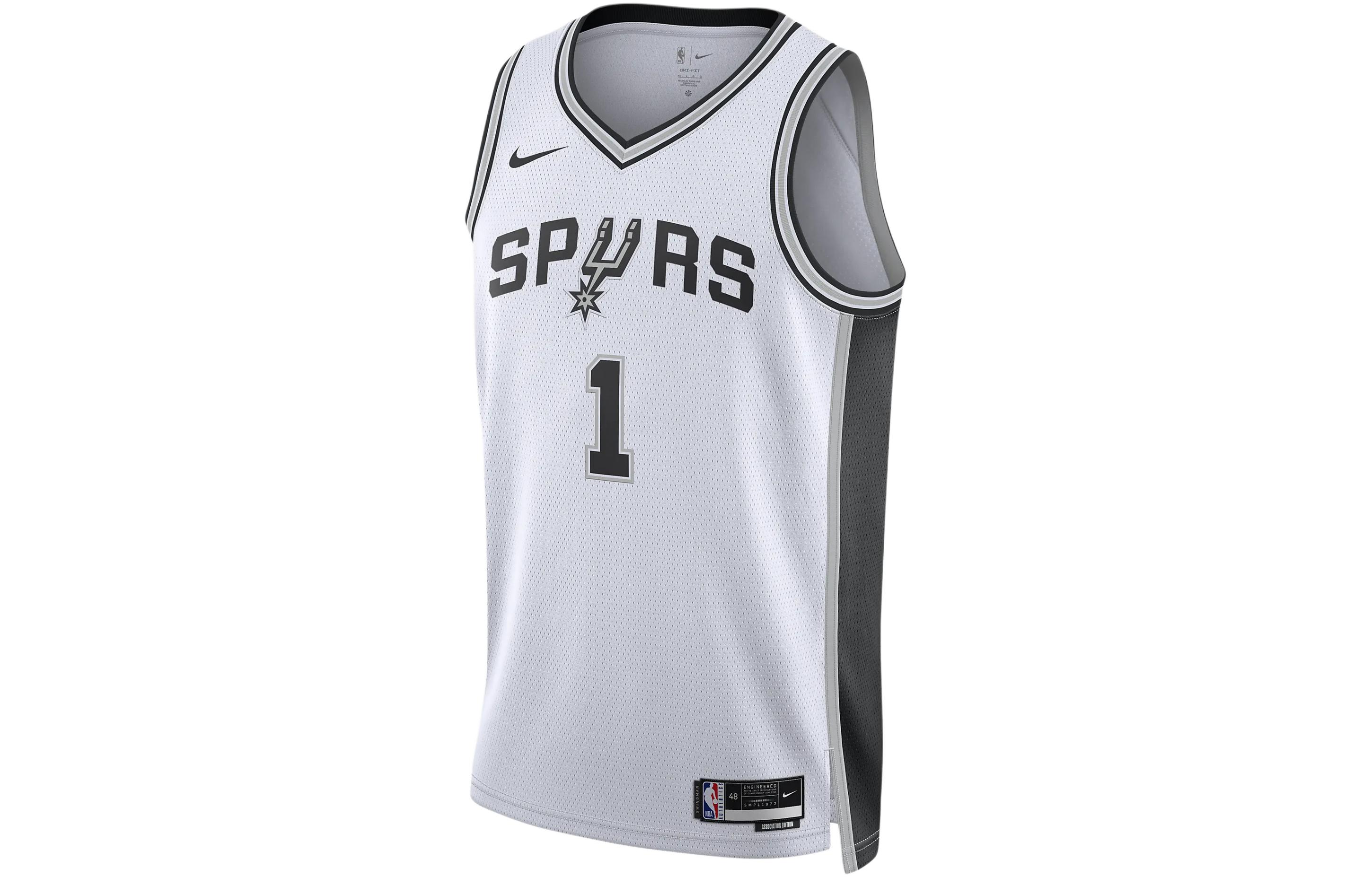 Мужская майка Nike San Antonio Spurs Association Edition Nike Dri-FIT NBA Swingman DN2094-104 3XL